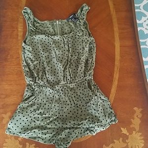 Forever 21 Polka-Dot Romper